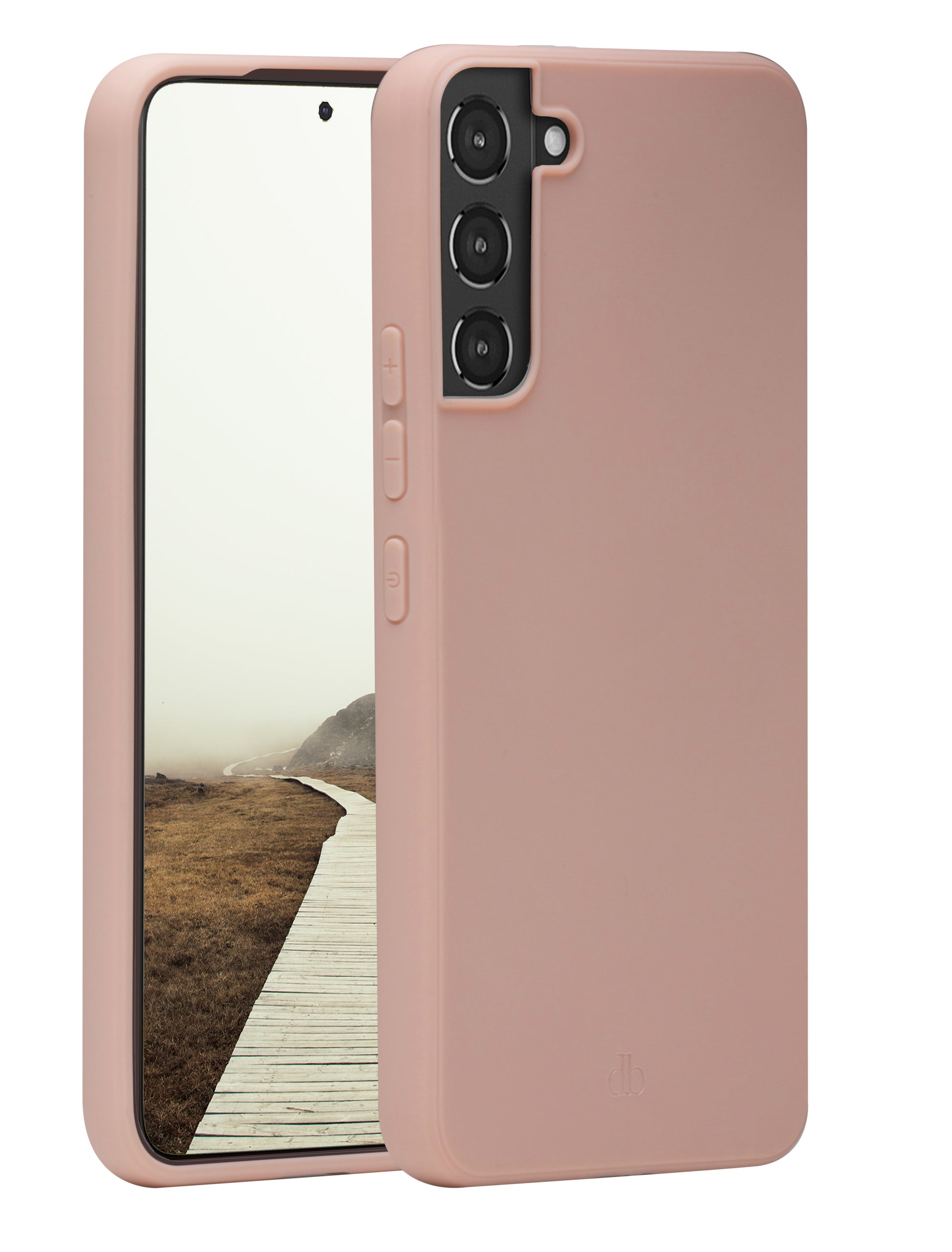 dbramante1928 Greenland Backcover – für Samsung Galaxy S22, Pink, kratzresistent