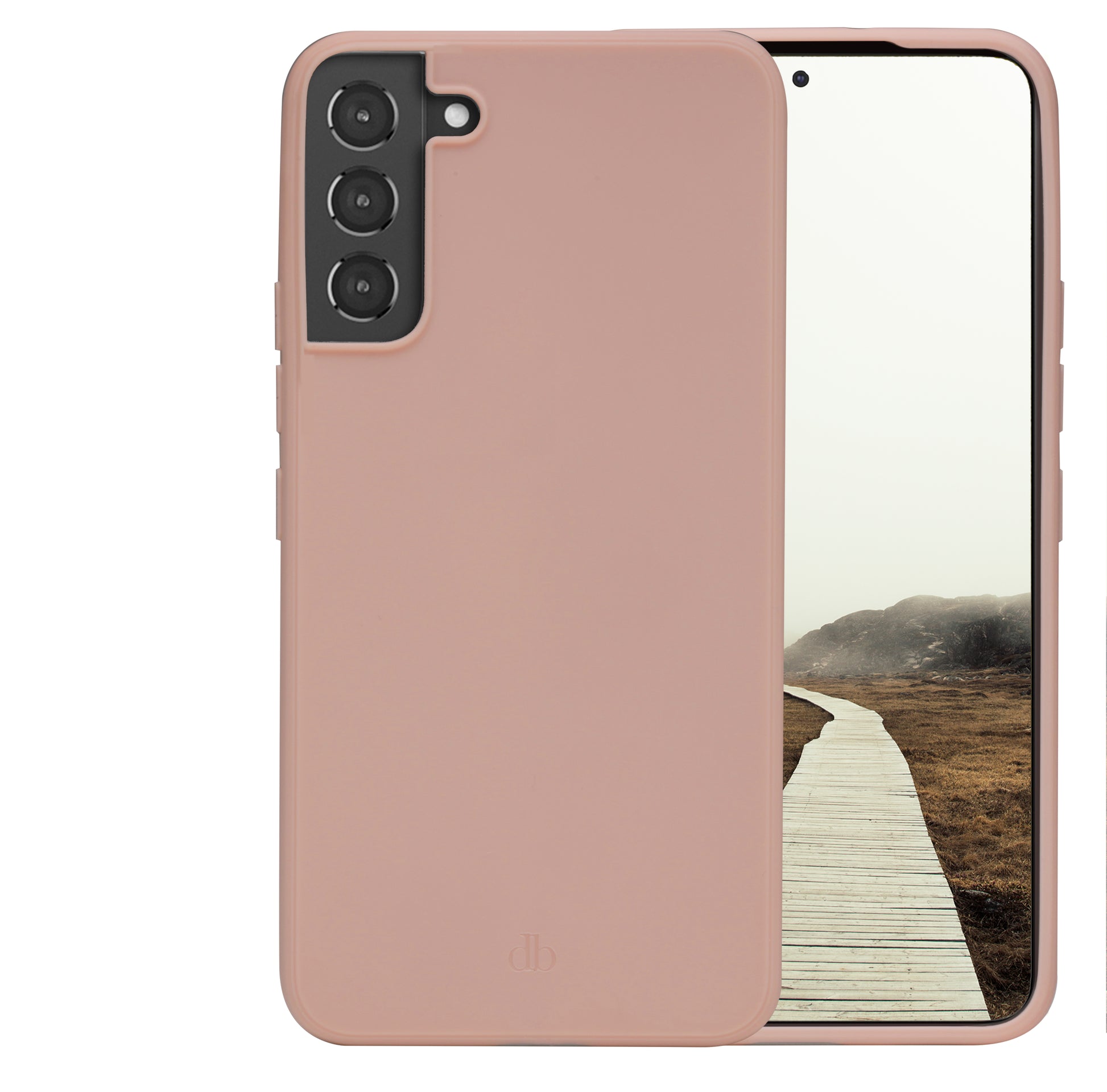 dbramante1928 Greenland Backcover – für Samsung Galaxy S22, Pink, kratzresistent