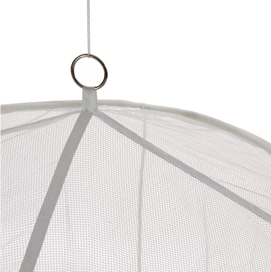 Care Plus Pyramiden-Moskitonetz Bell DURALLIN – leicht – für 2 Personen – 225 × 270 cm – weiss