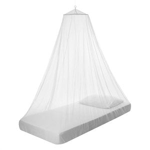 Care Plus Pyramiden-Moskitonetz Bell DURALLIN – leicht – für 2 Personen – 225 × 270 cm – weiss