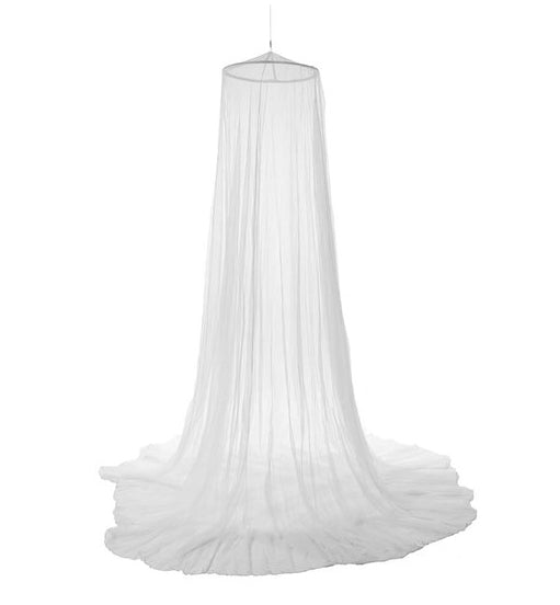 Care Plus Pyramiden-Moskitonetz Bell DURALLIN – leicht – für 2 Personen – 225 × 270 cm – weiss