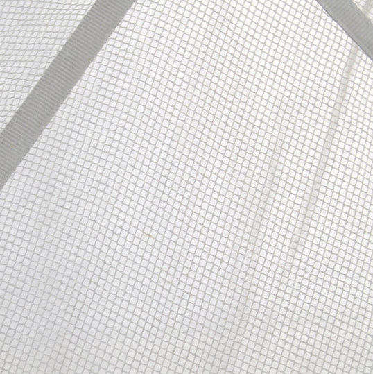 Care Plus Pyramiden-Moskitonetz Bell DURALLIN – leicht – für 2 Personen – 225 × 270 cm – weiss