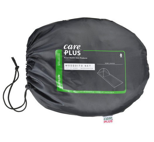 Care Plus Pop-Up Moskitonetz Dome – 1 Person – 800 × 800 × 2200 mm – schwarz