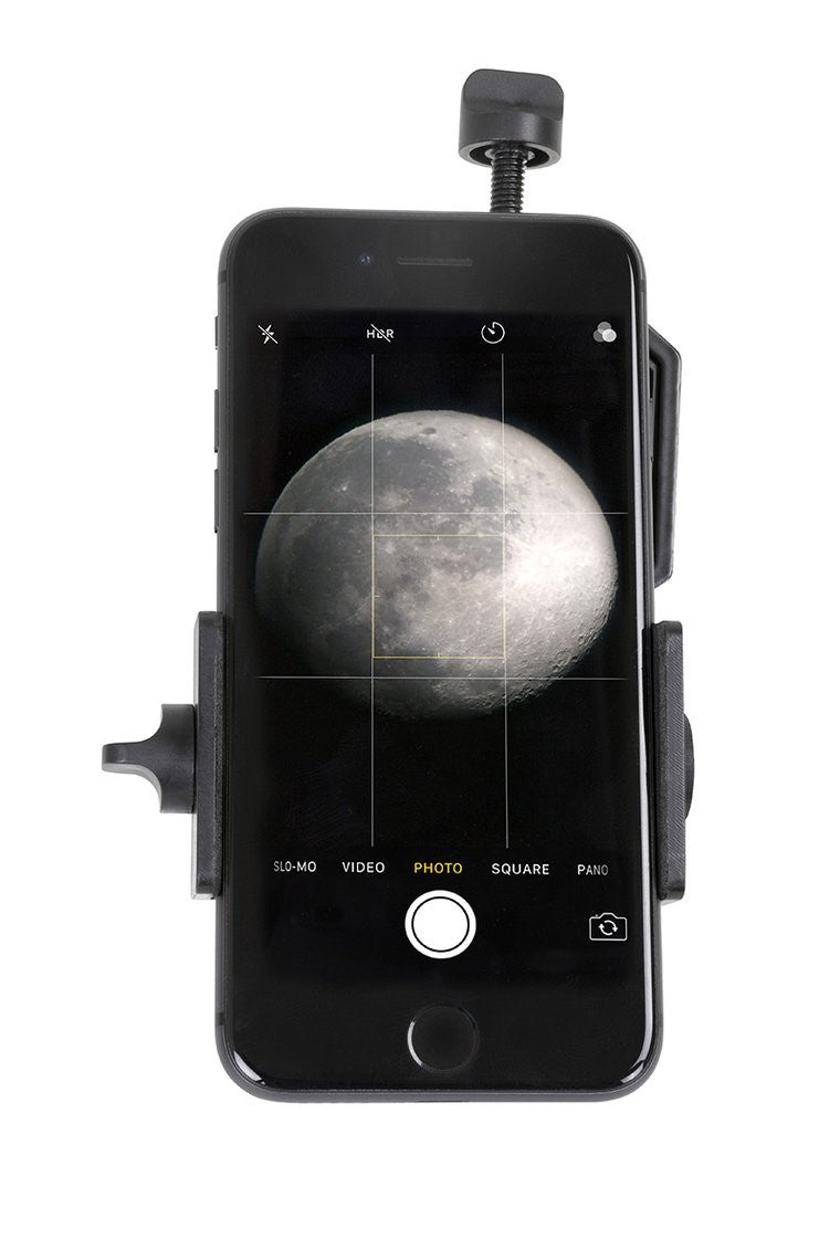 Celestron Basic Smartphone Adapter – Metall, Schraubbefestigung – Schwarz