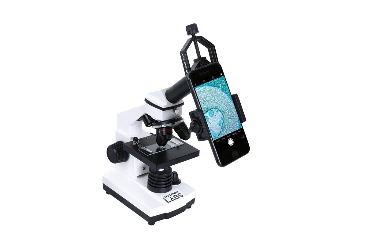 Celestron Basic Smartphone Adapter – Metall, Schraubbefestigung – Schwarz