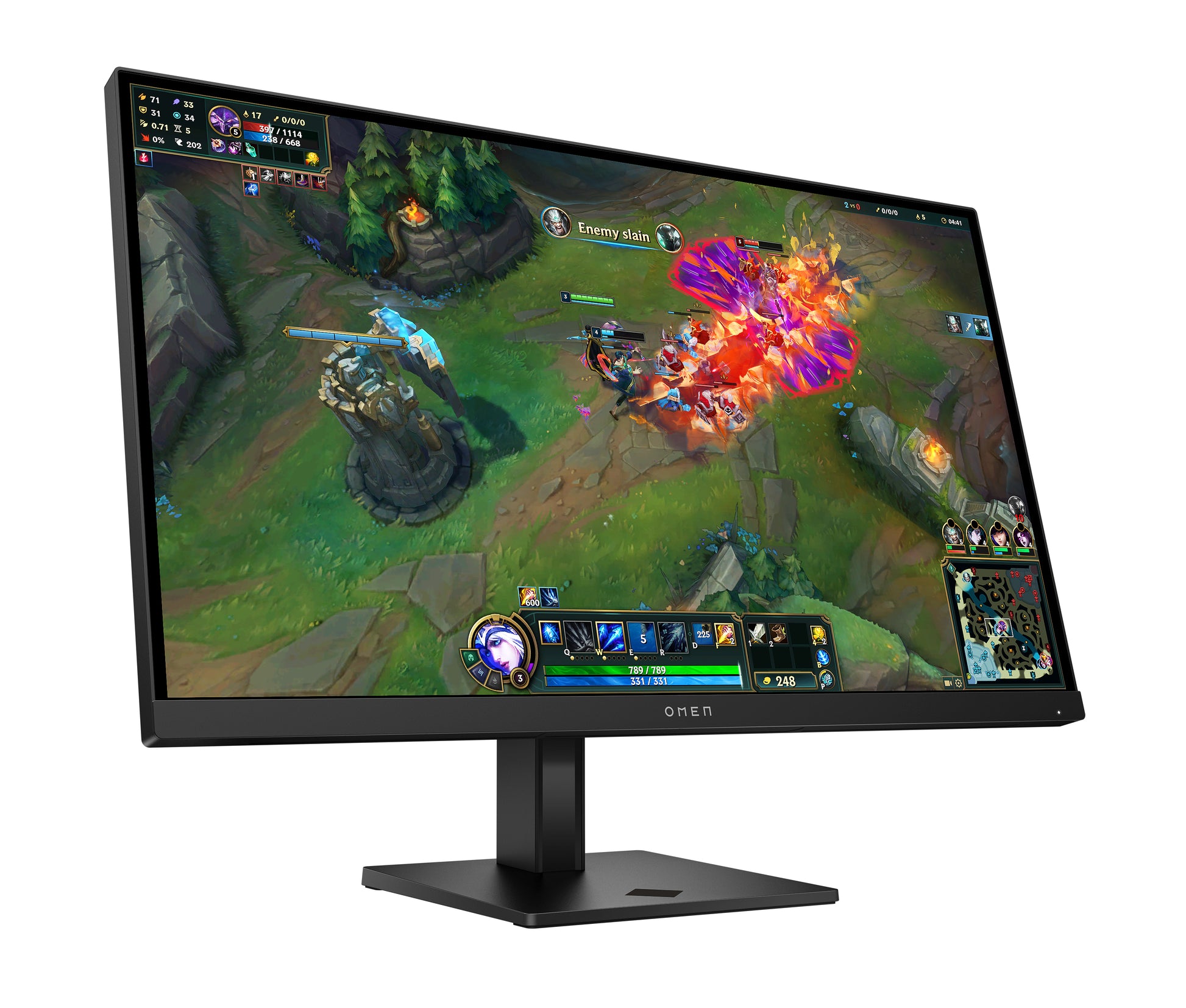 HP OMEN 27 – 27", 2560 × 1440 (WQHD), IPS, 180 Hz, DisplayHDR 400