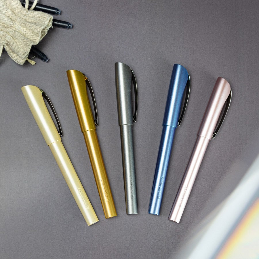 Schneider AG Schneider Ceod Shiny – Füllfederhalter – M – Graphit – Edelstahl