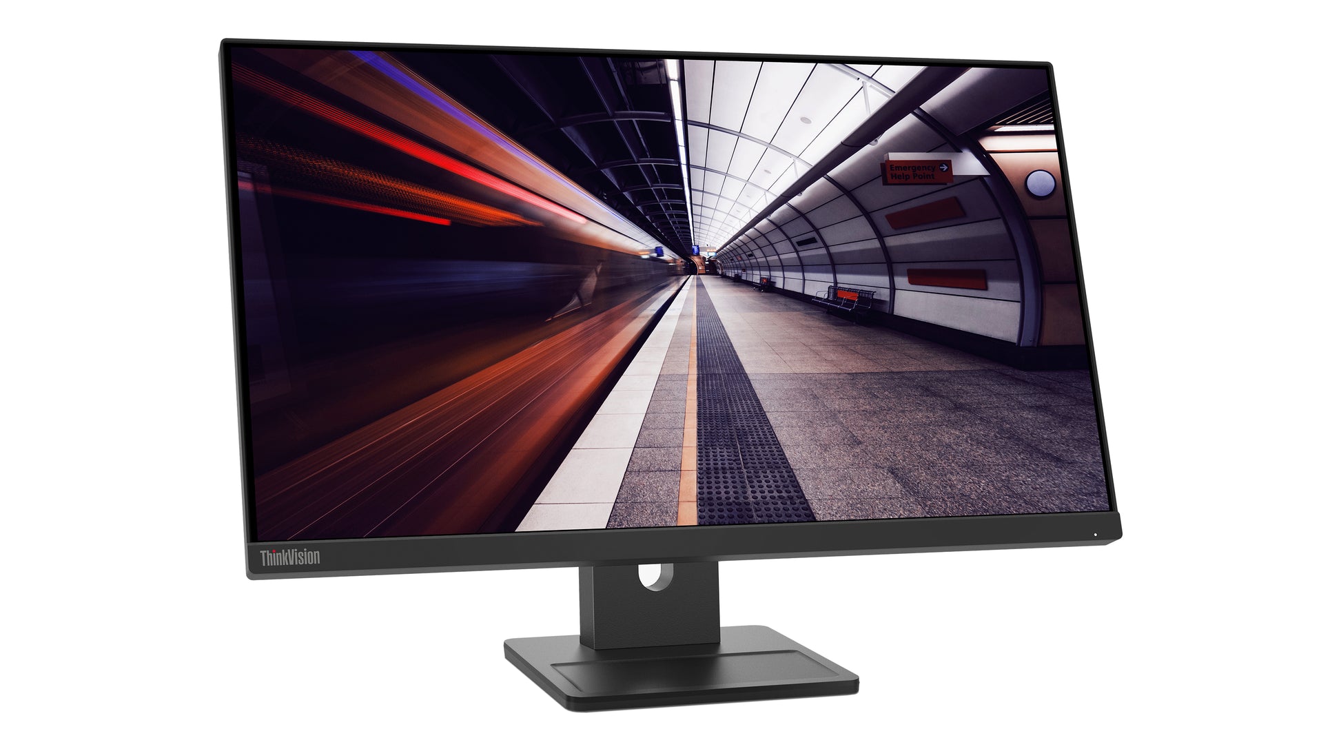 Lenovo ThinkVision E24-30 – Monitor, 23,8", Integrierte Lautsprecher, VESA 100 × 100, Raven Black