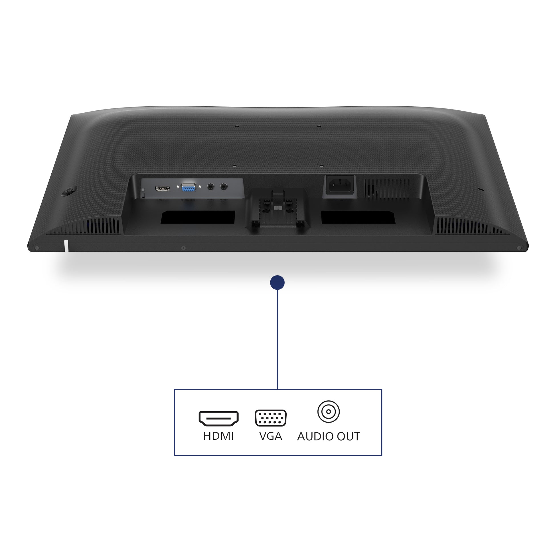 Philips 24E1N1100 – Monitor, 23,8" 1920 × 1080 (Full HD), IPS, 100 Hz, 250 cd/m², VESA 100 × 100, Schwarz