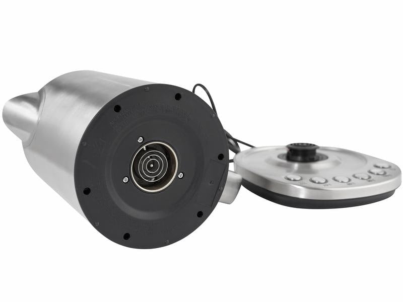 Furber. Furber – Wasserkocher 1,5 l, Warmhaltefunktion, 2200 W, Edelstahl, Silber