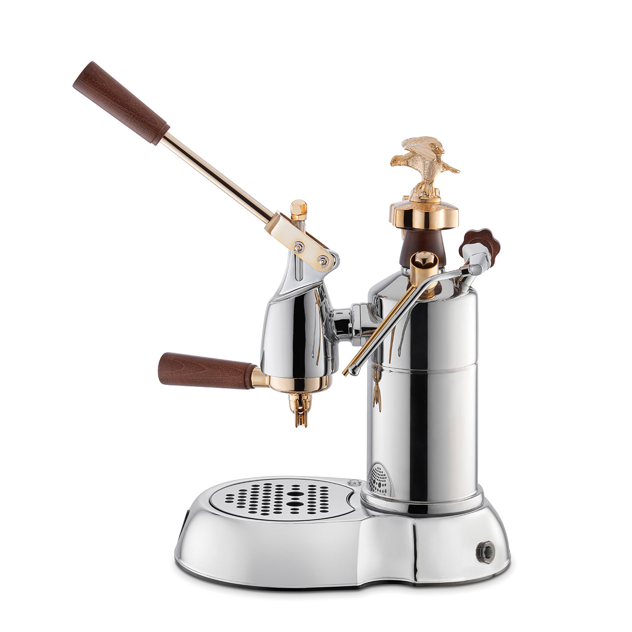 La Pavoni LPLEXP01EU Espressomaschine (Siebträger) – 1,6 l, Milchaufschäumer, 20,0 × 35,0 × 29,0 cm