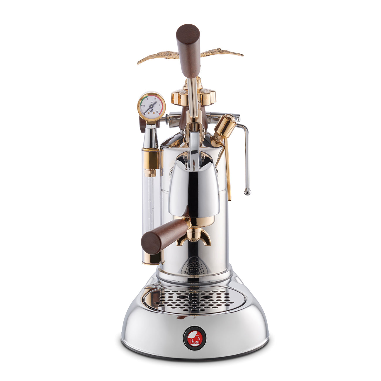 La Pavoni LPLEXP01EU Espressomaschine (Siebträger) – 1,6 l, Milchaufschäumer, 20,0 × 35,0 × 29,0 cm