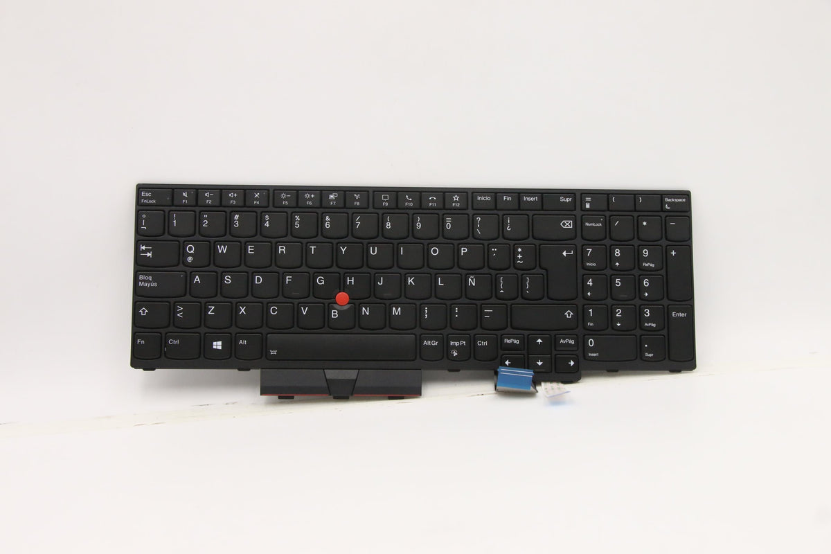 Lenovo Tastatur-Case für ThinkPad P15 (1. Gen., Modelle 20ST/20SU) – QWERTY (ES), mit Nummernblock – Schwarz