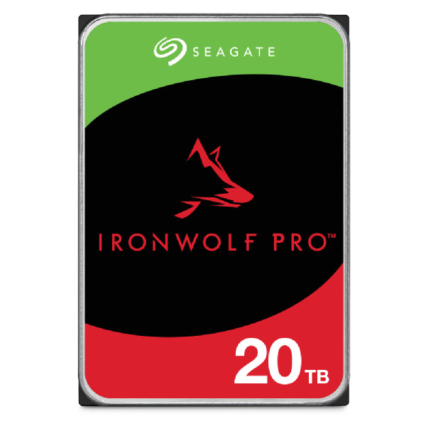 Seagate IronWolf Pro ST20000NT001 – 3,5" HDD, SATA 6 Gbit/s, für NAS