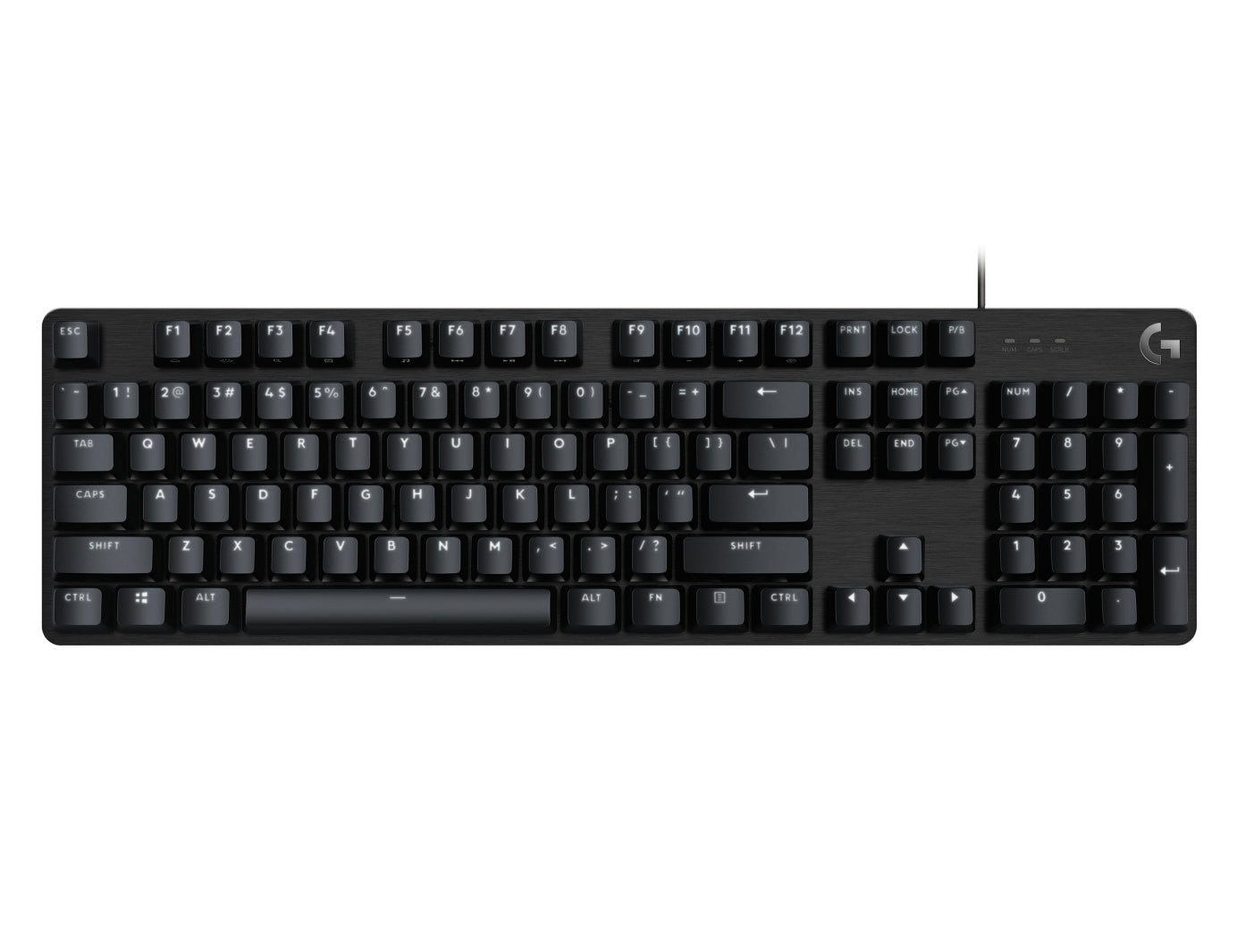 Logitech G G413 SE – Gaming-Tastatur – Mechanisch – Kabelgebunden, USB-A – QWERTY (IT) – Weiss beleuchtet