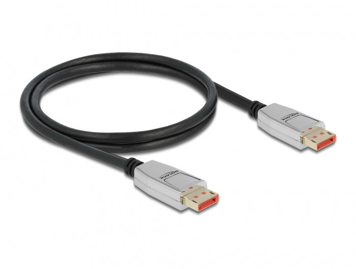 DeLOCK DisplayPort Kabel DP 1.4 – 8K 60 Hz – 1 m
