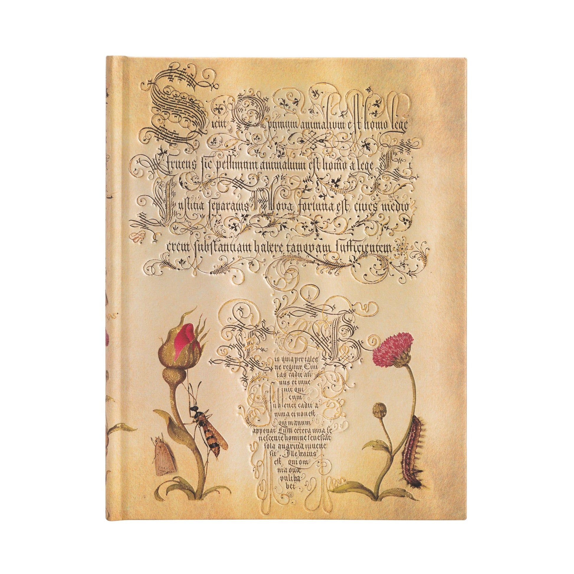 Paperblanks Notizbuch – 180 × 230 mm – 144 Seiten – 120 g/m² – Hardcover, Gummiband, Lesezeichen – braun