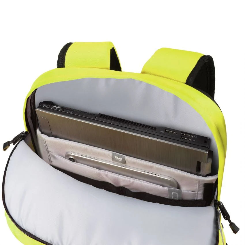 DICOTA Freizeit-Rucksack – 32–38 l, gelb, Hi-Vis