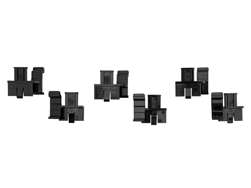 RealWear 127148 – Clip für Schutzhelme – für RealWear Navigator 500 Serie, HMT-1 – Schwarz – 3 Paare