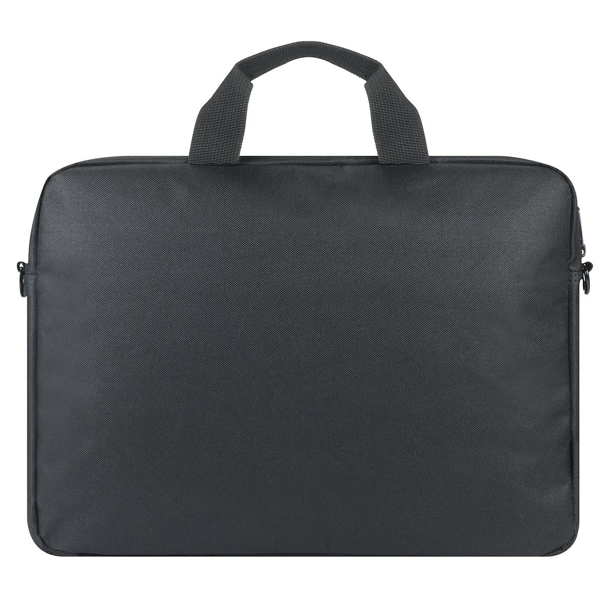 Mobilis Notebook-Tasche bis 16" – 30% recyceltes Polyester, wasserfest – Schwarz