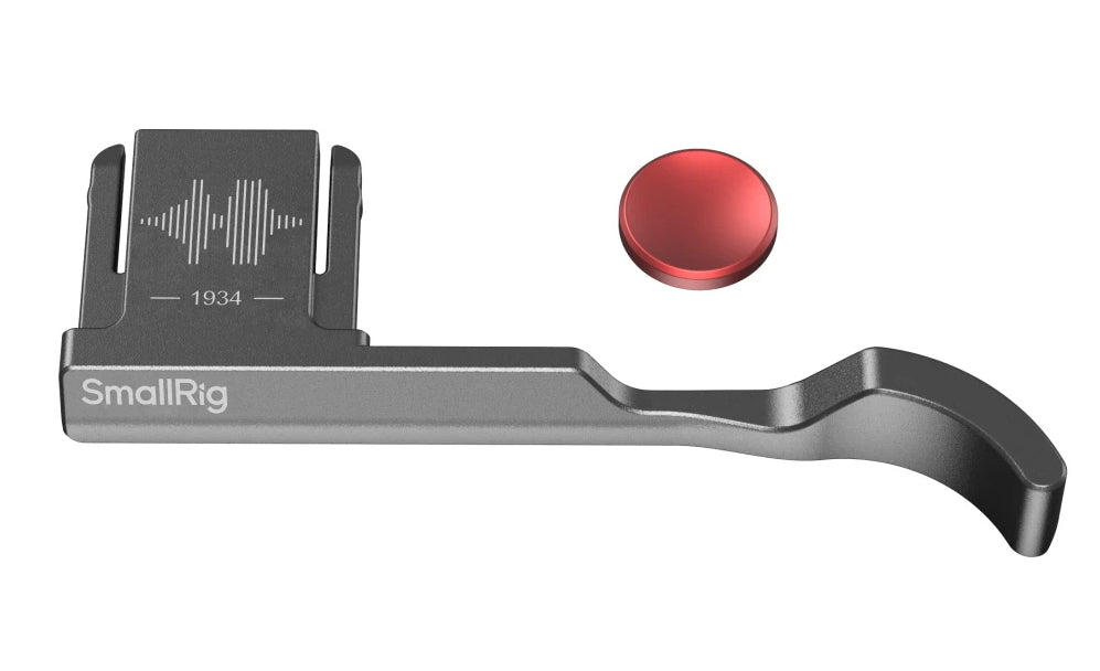 SmallRig 4878 Daumengriff – 66,8 × 9 × 27,2 mm, 6 g – für Fujifilm X-M5 – Schwarz