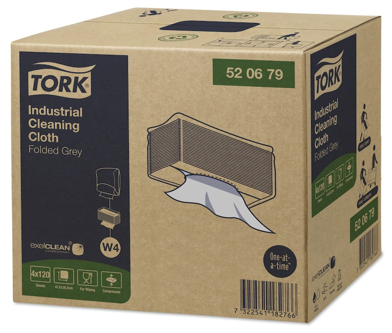 Tork Reinigungstuch – 35,5 × 10,8 cm – 480 Stk. – für Tork W4 Spender
