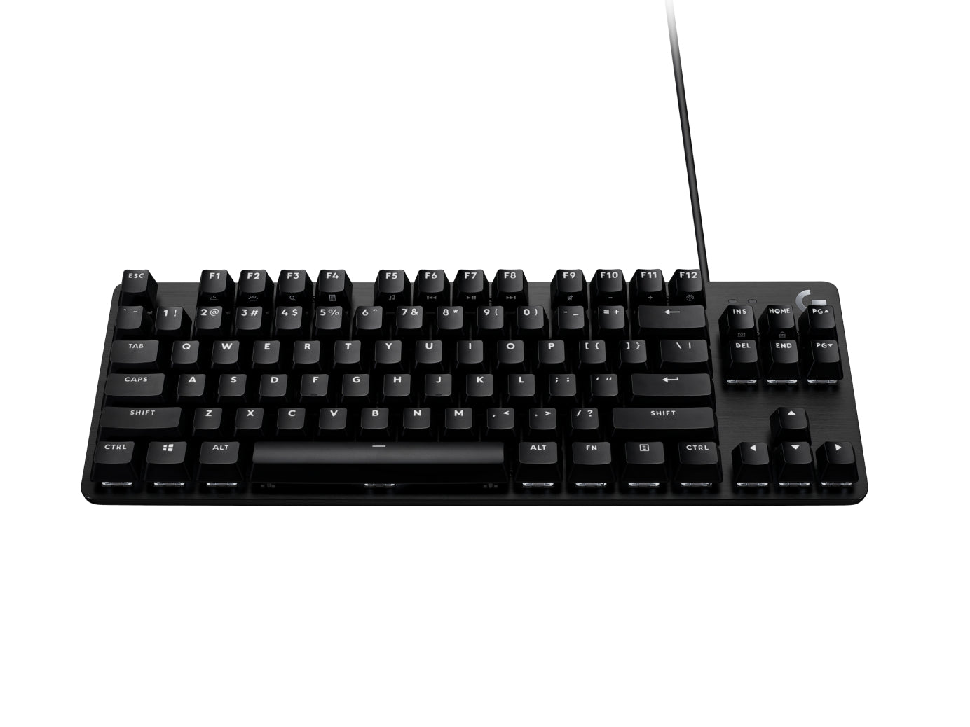 Logitech G G413 TKL SE – Tastatur TKL – mechanisch – kabelgebunden, USB – AZERTY (FR) – beleuchtet – Schwarz