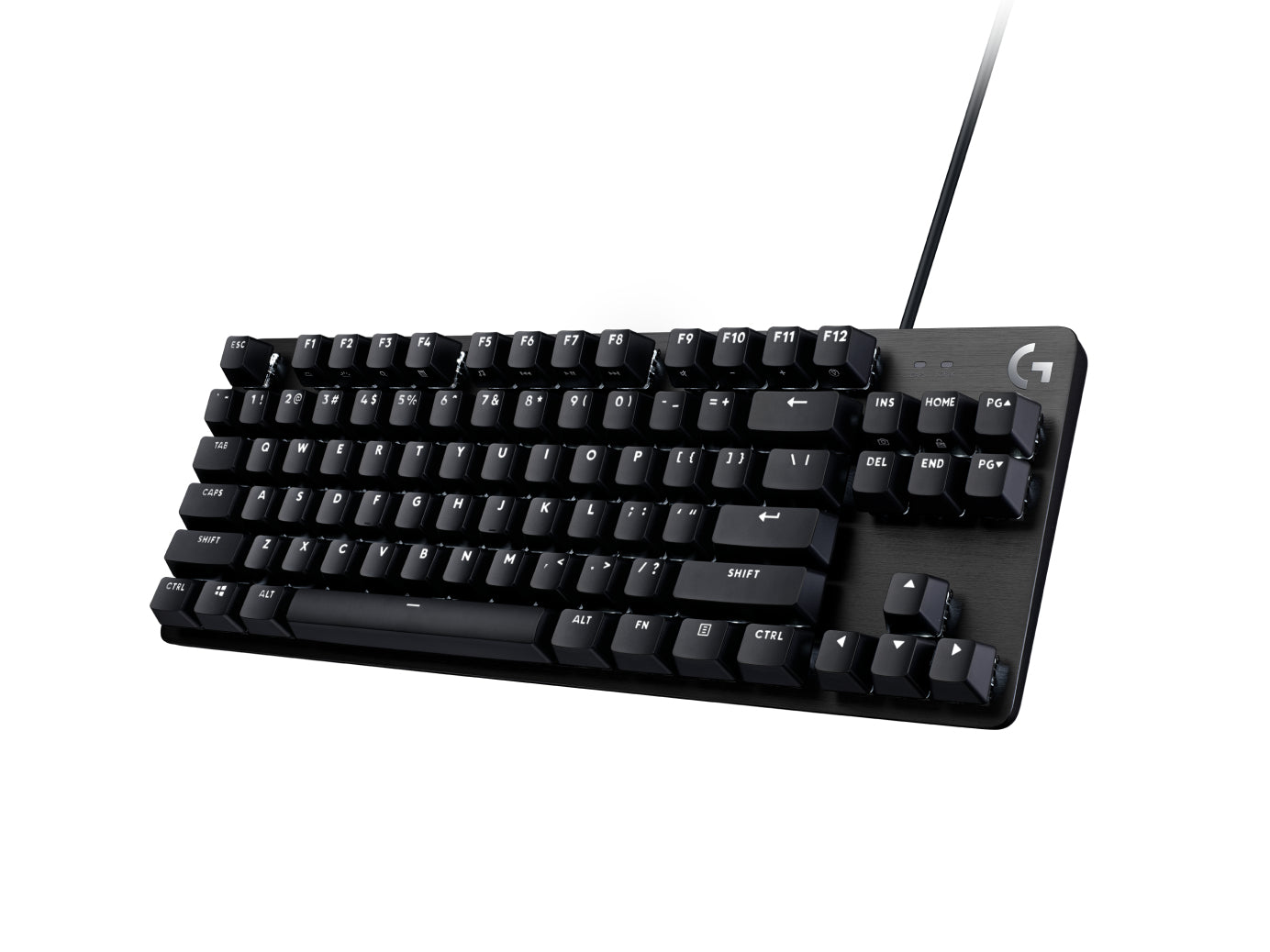 Logitech G G413 TKL SE – Gaming-Tastatur TKL – Mechanisch, Beleuchtet – Kabelgebunden – QWERTY (ES) – Schwarz