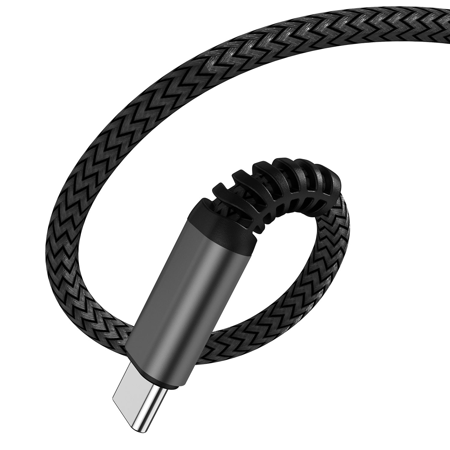 4smarts Daten- & Ladekabel – USB-C auf USB-C 3 m, 100 W, geflochten – für USB-C Geräte