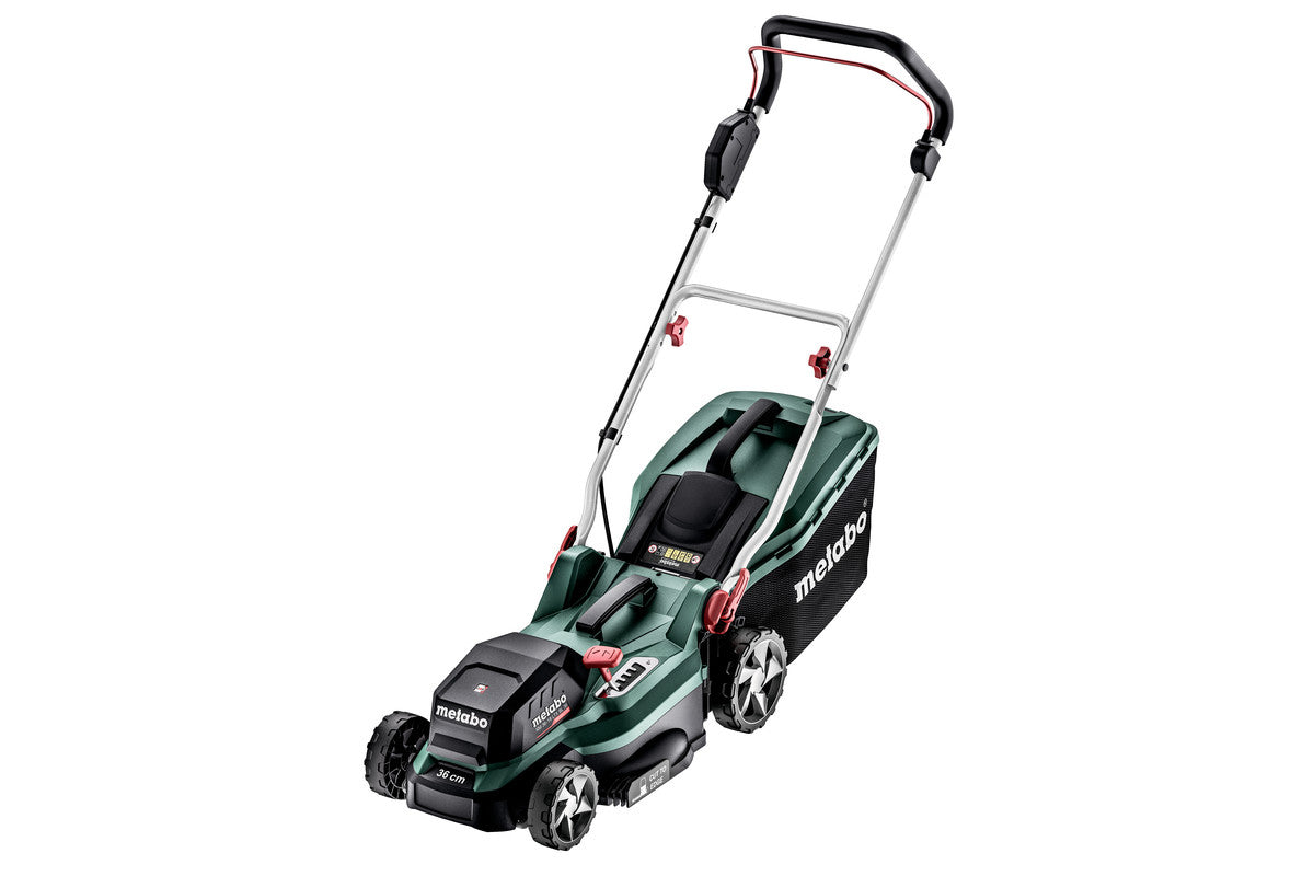 Metabo RM 36-18 LTX BL 36 Akku-Rasenmäher – 18 V – Schnittbreite 360 mm – 2×5,2 Ah & Ladegerät – CAS