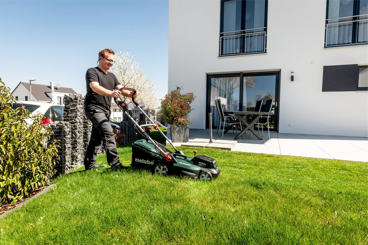 Metabo RM 36-18 LTX BL 36 Akku-Rasenmäher, bürstenlos – 18 V – Schnittbreite 36 cm – Solo – CAS