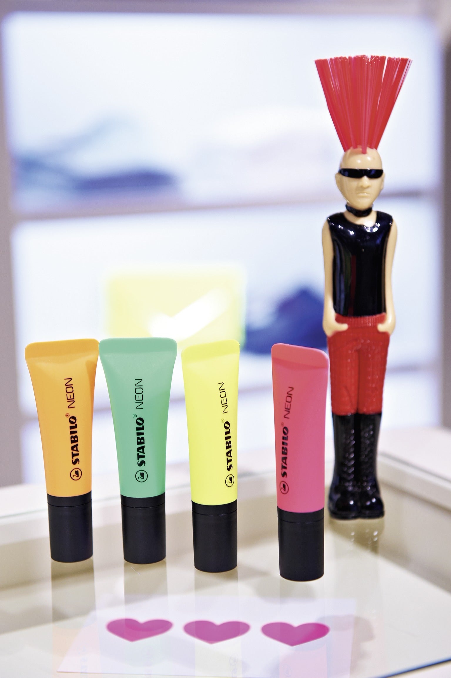 STABILO Textmarker Magenta – Keilspitze, 2–5 mm