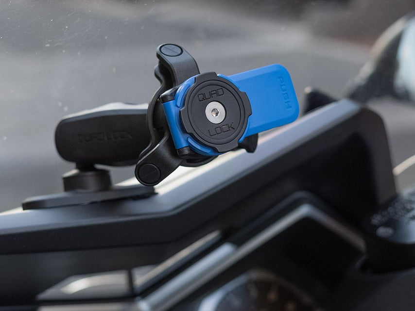 Quad Lock 360 Kopf - Hebel – Spezialzubehör – Universal, Breite 67,6 mm, Höhe 13,9 mm – Schwarz/Blau