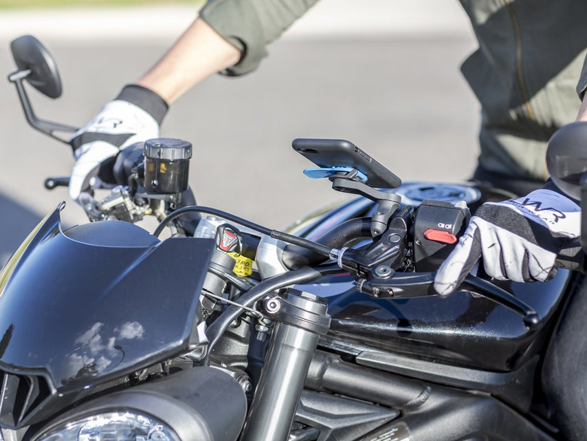 Quad Lock Verlängerungsarm, Motorrad/Roller – für Quad Lock 360 – Schwarz, Nylon/Edelstahl