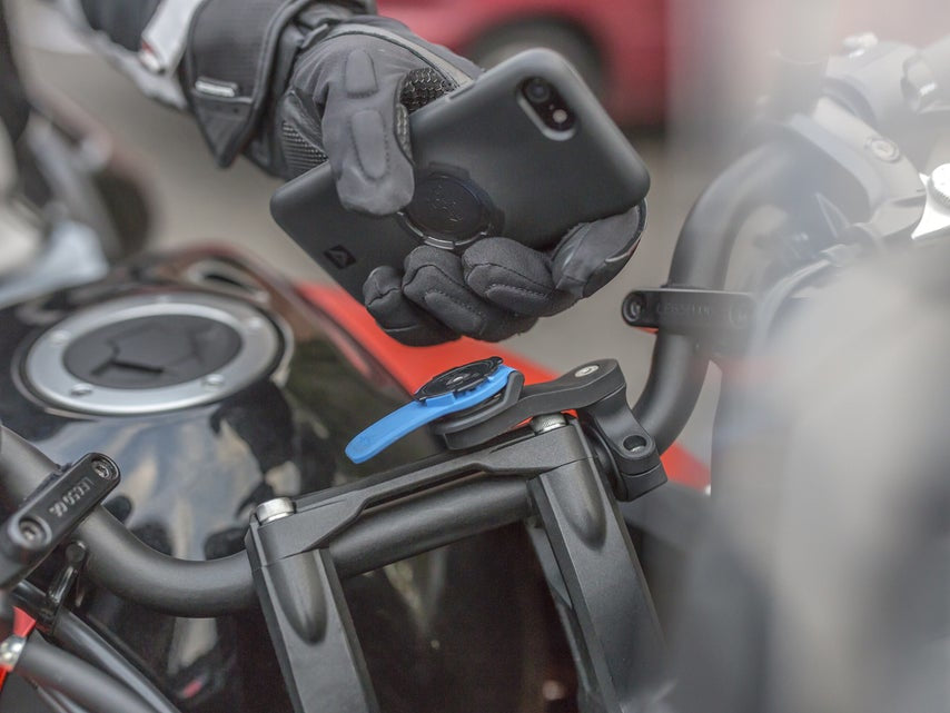Quad Lock Verlängerungsarm, Motorrad/Roller – für Quad Lock 360 – Schwarz, Nylon/Edelstahl