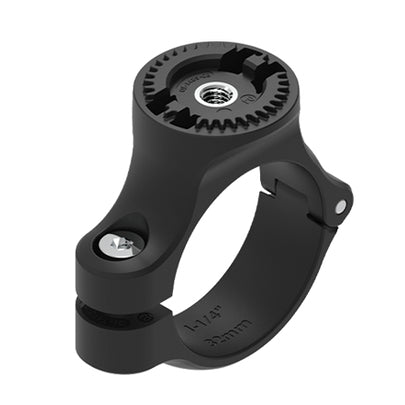 Quad Lock Lenkerklemme (Bar Clamp) Medium, Montagezubehör – für Quad Lock 360 – Schwarz, Nylon/Edelstahl