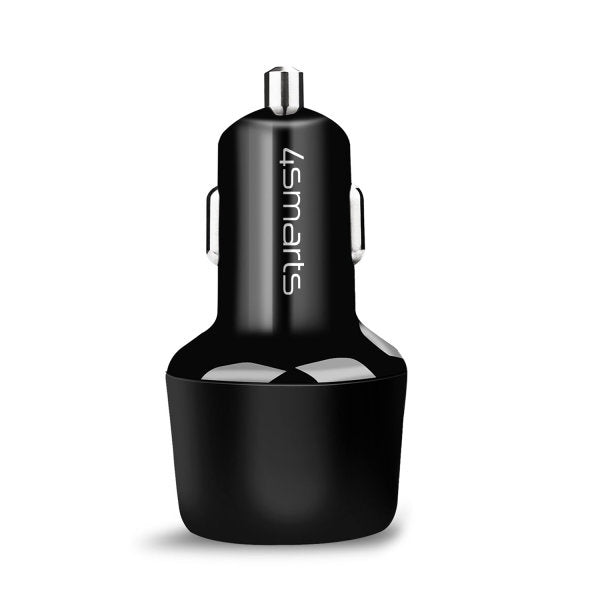 4SMARTS VoltRoad Auto-Ladegerät 83 W – USB-C×1, USB-A×1 – PD, QC 3.0 – für Laptop, Smartphone, Tablets
