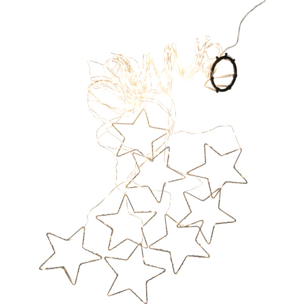 Star Trading Lichterkette/Dekolicht DewDrop TreeLight – 2 m, 383 lm, 3,3 W, warmweiss, transparent