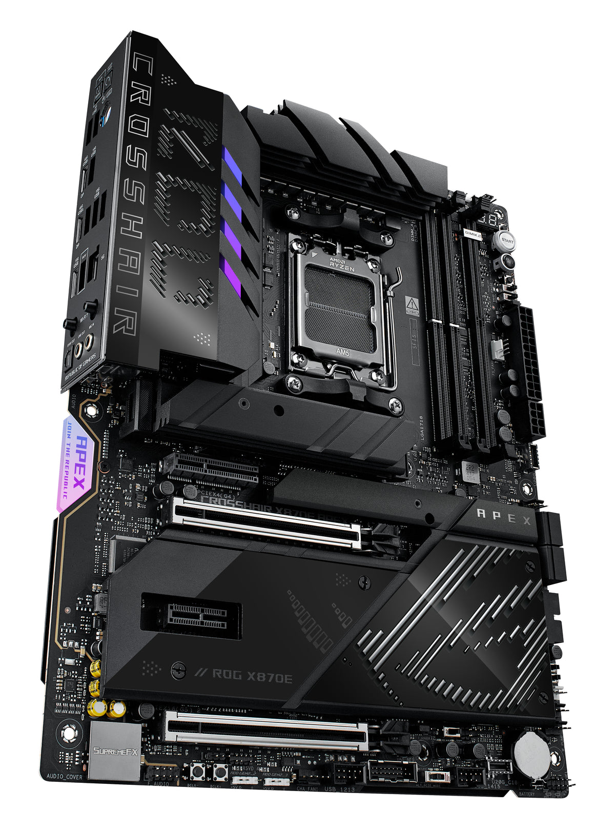 ASUS CROSSHAIR X870E APEX – Mainboard – AM5, AMD X870E, ATX, DDR5