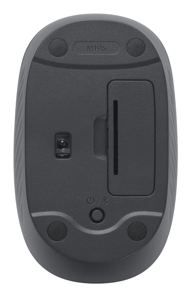 Logitech M196 Maus – kabellos, Bluetooth, Graphit