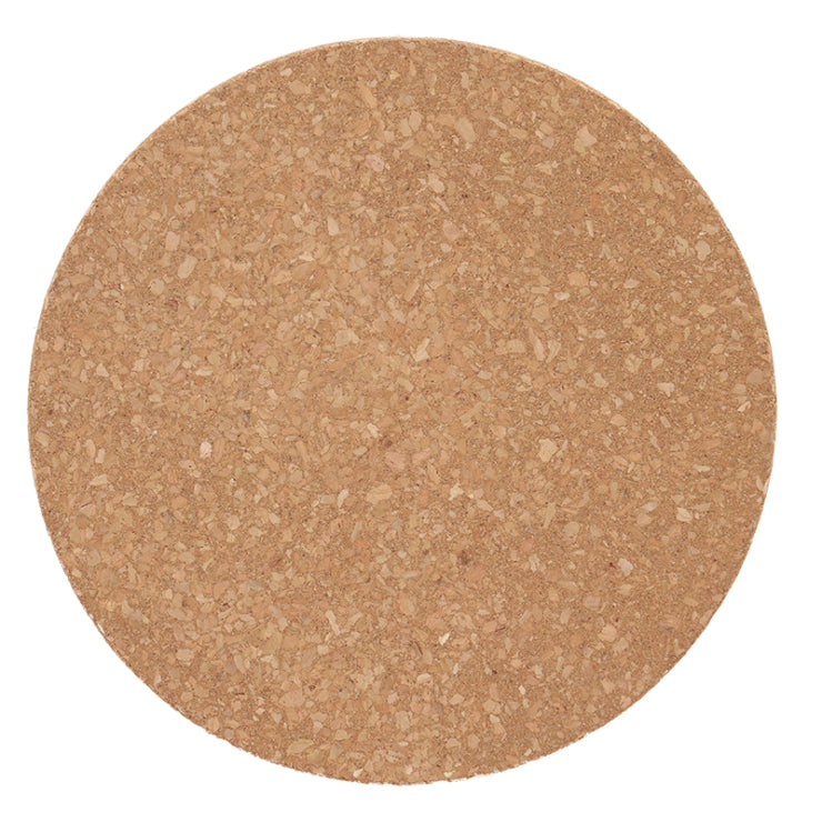 Esschert Design Untersetzer – Ø 25,0 cm, H 1,0 cm, Kork, Braun
