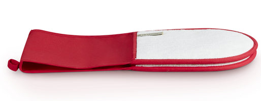 Le Creuset Doppelter Topflappen, 89 × 20 cm, Baumwolle, Rot