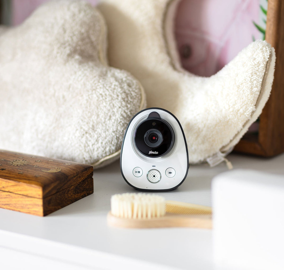 Alecto DVM150 Babyphone – 5" Display – Nachtsicht – 2-Wege-Audio – Akku/Netz
