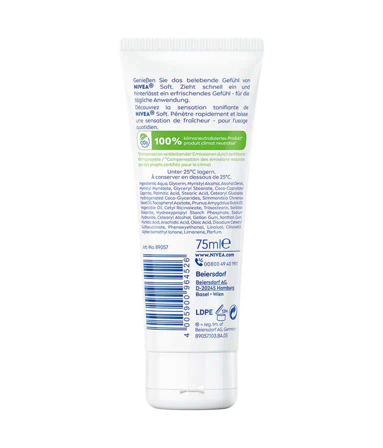NIVEA Feuchtigkeitscreme – Kunststoff, 75 ml, hautverträglich