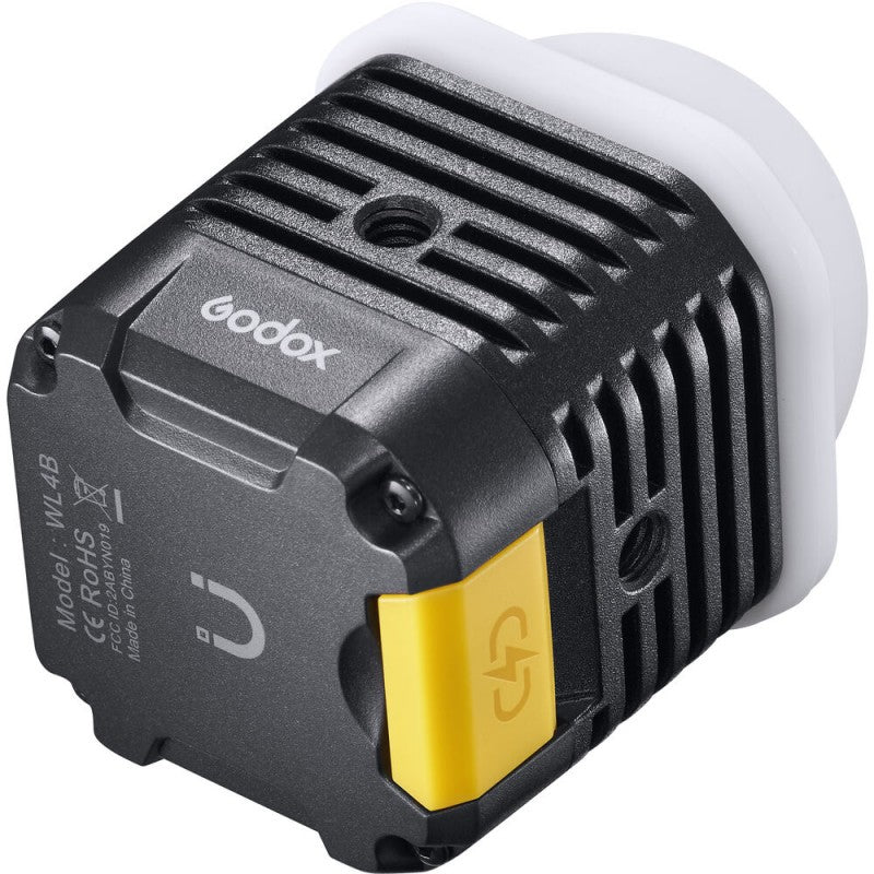 Godox WL-4B Taschenlampe – 1900 Lux, 5600 K, dimmbar, wasserfest, USB-aufladbar