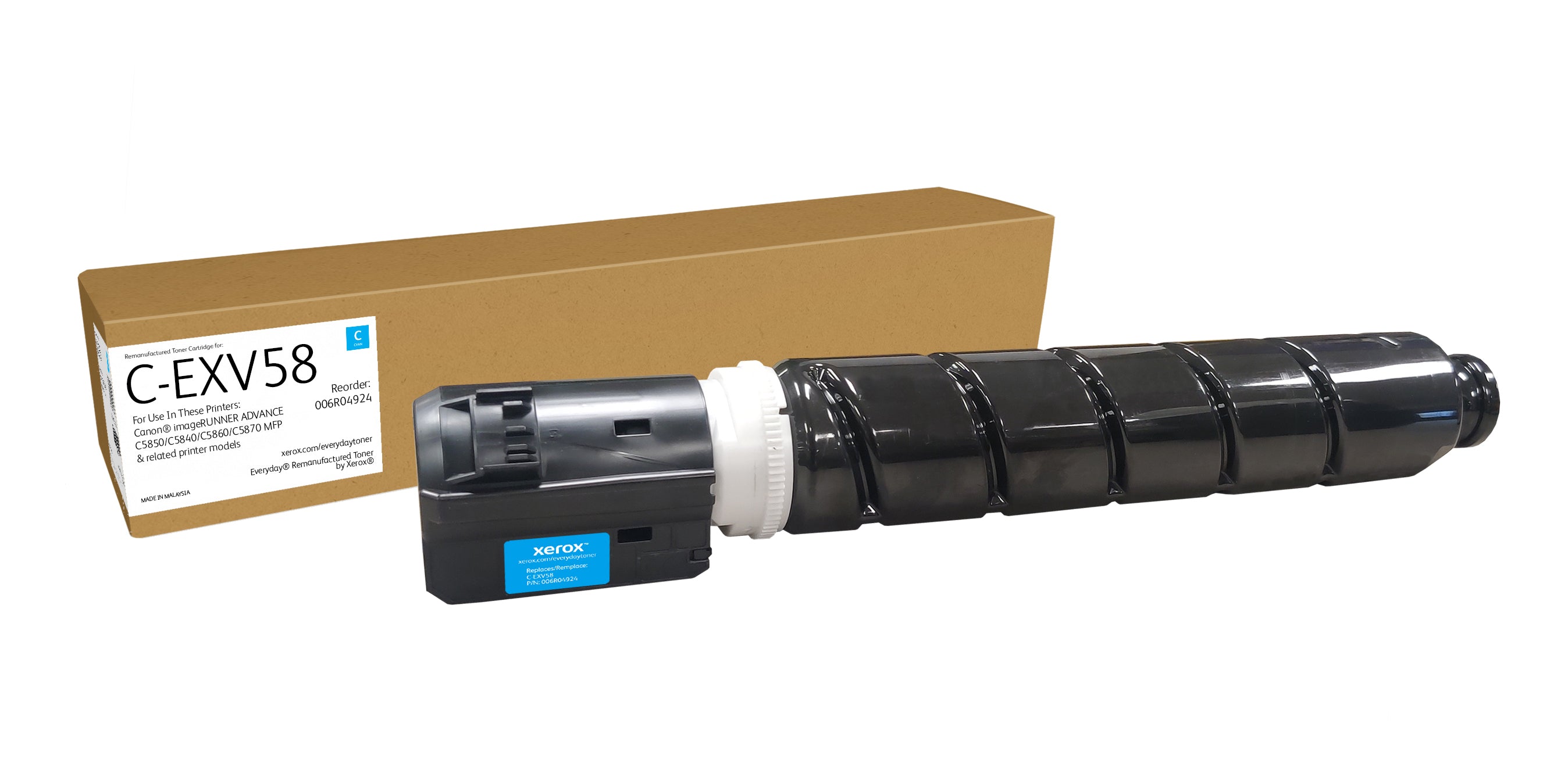 Xerox Toner C-Exv58 (3764C002Aa) – cyan – für Canon