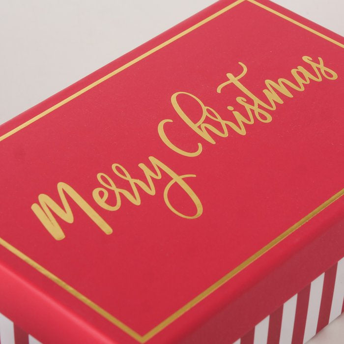 Boltze Geschenkbox – Papier – Rot, Weiss – 3 Stk.