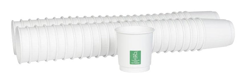 Furber. Becher, Papier – 1,2 dl – Weiss – FSC – 50 Stk.