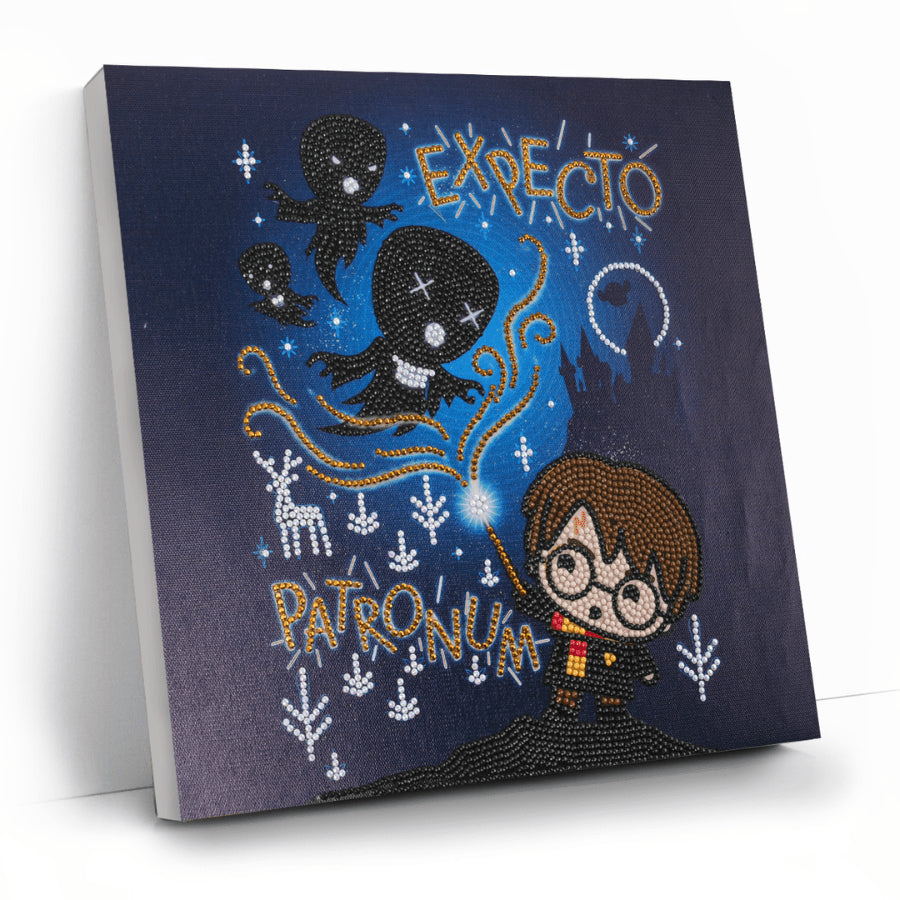 CRAFT Buddy Expecto Petronum – Diamond Painting Set – 30 × 30 cm – ab 8 Jahren