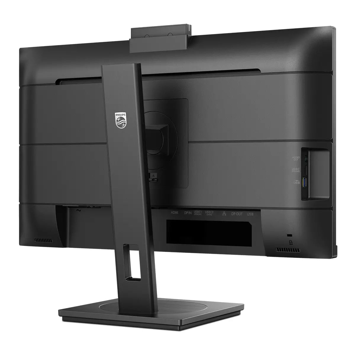 Philips 24B1U5301H/00 – Monitor, 23,8", IPS, 75 Hz, 300 cd/m², Webcam, KVM, USB-C, VESA 100 × 100, Schwarz